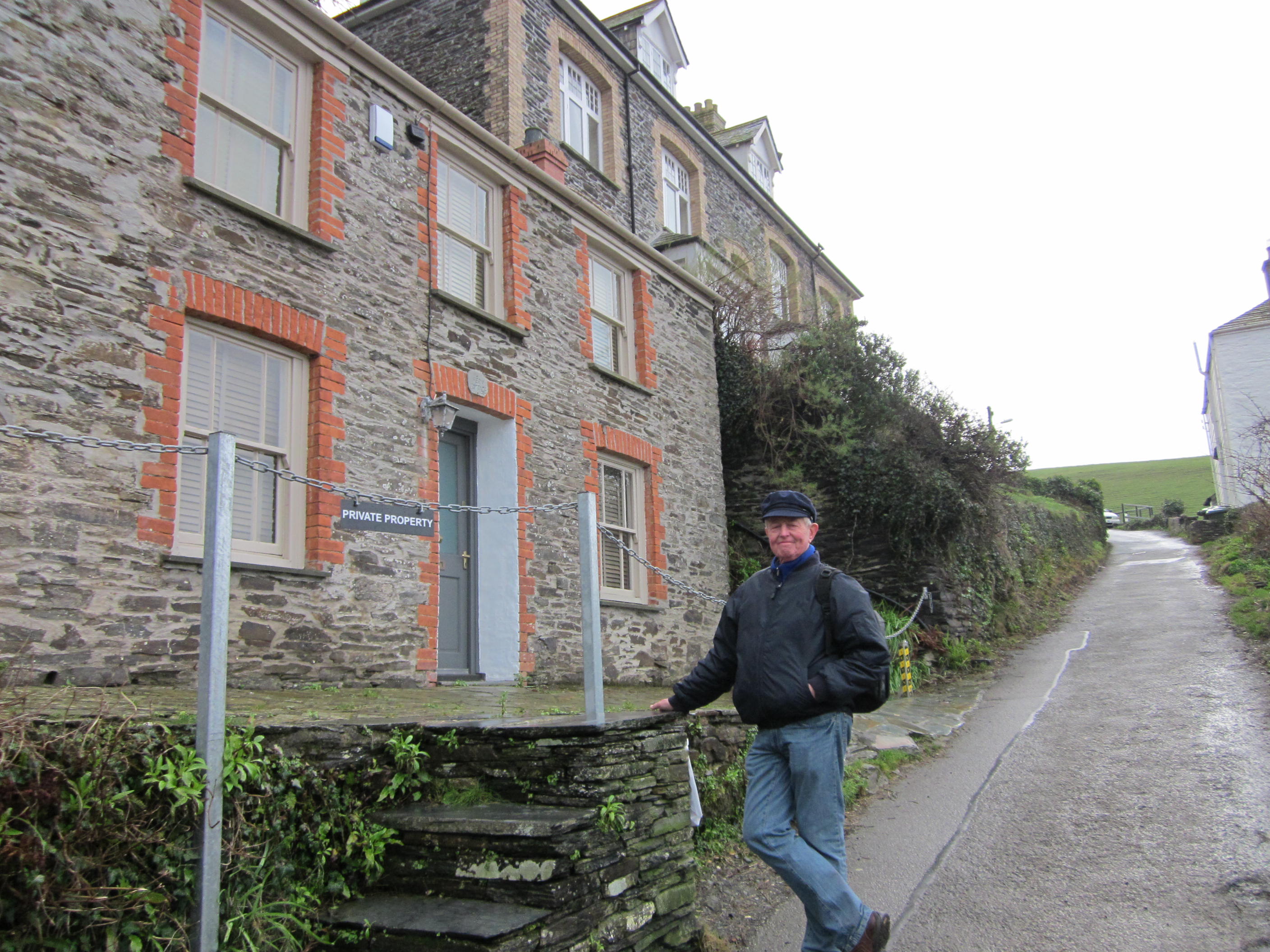 Adrian at Doc Martins House 2012